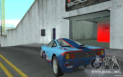 Mclaren F1 road version 1997 (v1.0.0) para GTA San Andreas