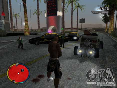 GTA IV HUD v2 by shama123 para GTA San Andreas