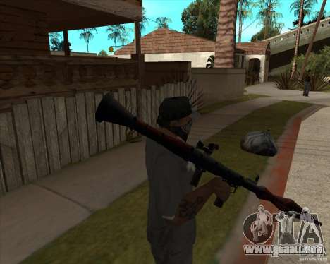 Resident Evil 4 weapon pack para GTA San Andreas