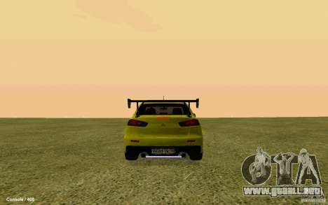 Mitsubishi Lancer Evolution Drift para GTA San Andreas