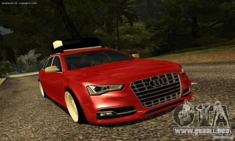 Audi A6 Avant Stanced para GTA San Andreas