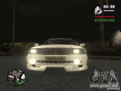 Toyota Crown Tunable para GTA San Andreas