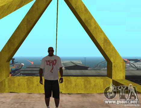 Camiseta WWE RKO para GTA San Andreas