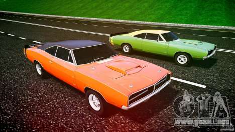 Dodge Charger RT 1969 tun v1.1 para GTA 4