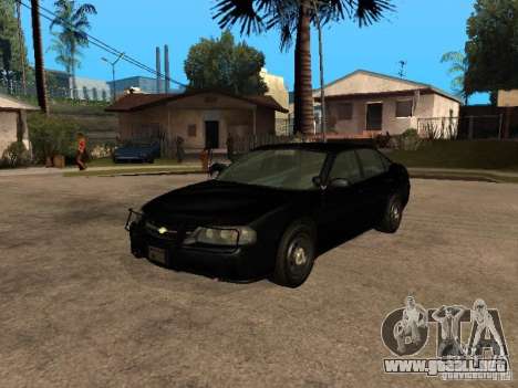 Chevrolet Impala Undercover para GTA San Andreas