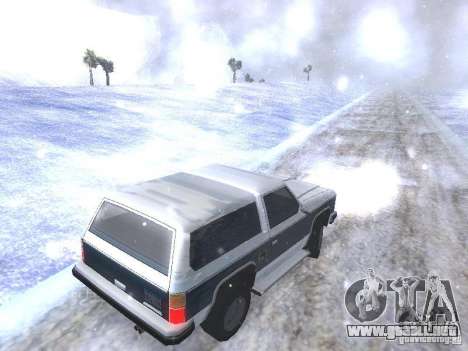 Snow MOD HQ V2.0 para GTA San Andreas