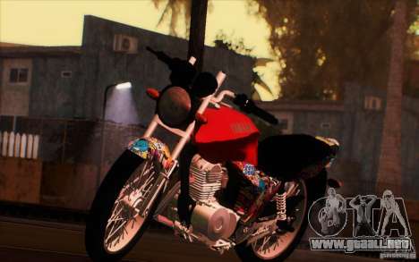 Yamaha YBR para GTA San Andreas