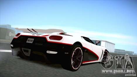 Koenigsegg Agera R 2012 para GTA San Andreas