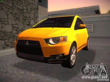 Mitsubishi Colt Rallyart para GTA San Andreas