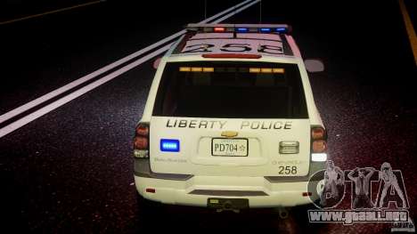 Chevrolet Trailblazer Police V1.5PD [ELS] para GTA 4