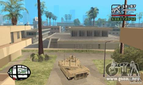 M1A2 Abrams TUSK para GTA San Andreas