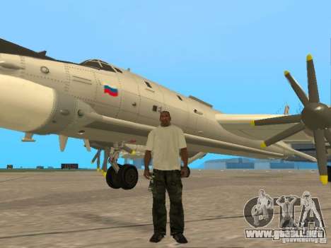 Tu-95 para GTA San Andreas