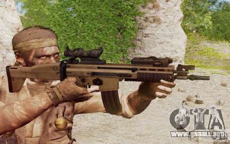 FN Scar L para GTA San Andreas