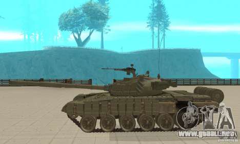 Tanque t-72B para GTA San Andreas