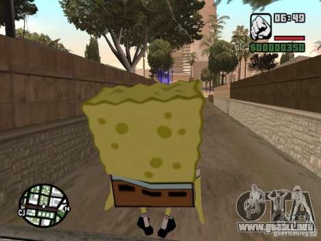 Sponge Bob para GTA San Andreas