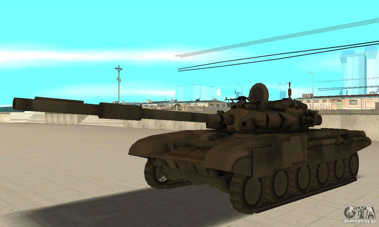 Tanques t-90 para GTA San Andreas