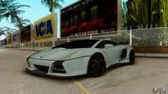 Lamborghini Gallardo белый para GTA San Andreas