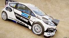 Ford Fiesta RS WRC белый para GTA 4