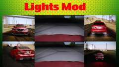 Improved Vehicle Lights Mod para GTA San Andreas