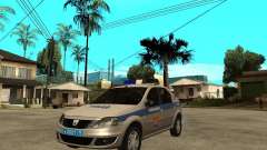 Dacia Logan Police para GTA San Andreas