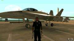 F-18 Super Hornet para GTA San Andreas