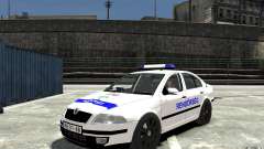 Skoda Octavia 2005 Hungarian Police para GTA 4