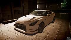 Nissan GT-R (R35) Mines 1.1 para GTA 4