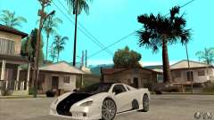 SSC Ultimate Aero FM3 version para GTA San Andreas