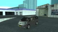 Toyota Alphard G Premium Taxi indonesia para GTA San Andreas