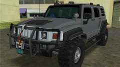 Hummer H3 SUV FBI para GTA Vice City