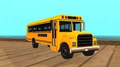 School bus para GTA San Andreas