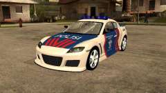 Mazda RX-8 Police para GTA San Andreas