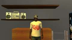 Camiseta del Gangsta para GTA San Andreas