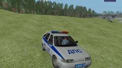 LADA 2112 DPS policía para GTA San Andreas