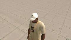 Umbro Cap white para GTA San Andreas