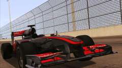McLaren MP4-25 F1 para GTA San Andreas