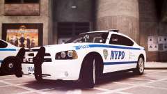 Dodge Charger 2010 NYPD ELS para GTA 4
