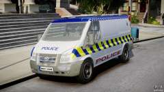 Ford Transit Policía polaca [ELS] фургон para GTA 4