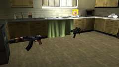 Pak versión doméstica armas 2 para GTA San Andreas
