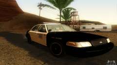 Ford Crown Victoria Oklahoma Police para GTA San Andreas