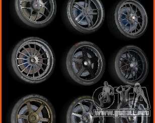 NFS SHIFT WHEELS MOD para GTA San Andreas