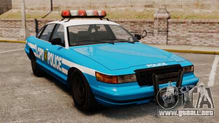 Vapid Police Cruiser ELS para GTA 4