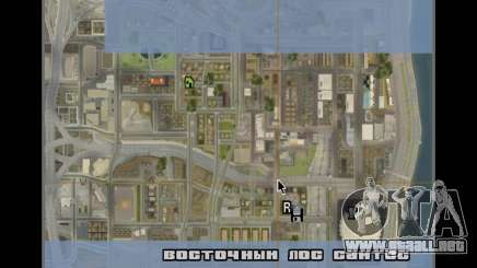 Detailed Map and Radar Mod para GTA San Andreas