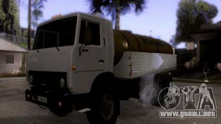 Camión KAMAZ 53212 leche para GTA San Andreas