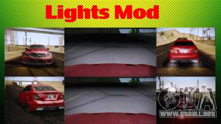 Improved Vehicle Lights Mod para GTA San Andreas