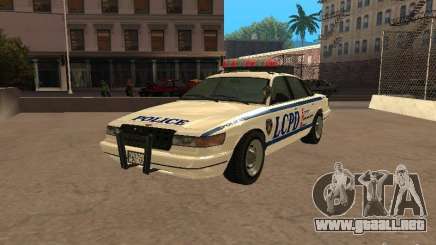 La policía de GTA4 para GTA San Andreas