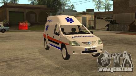 Dacia Logan Ambulanta para GTA San Andreas