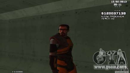 Gordon Freeman para GTA San Andreas