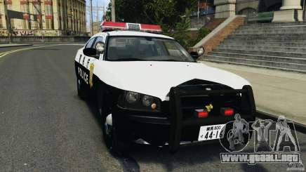 Dodge Charger Japanese Police [ELS] para GTA 4