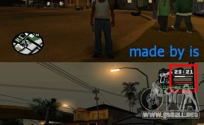 Relleno automático de salud. para GTA San Andreas